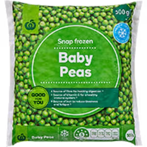 frozen peas